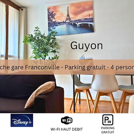 Ferienwohnung Guyon - Cosy Proche Gare Parking Facile - Balcon #Sirdest Franconville  Exterior foto
